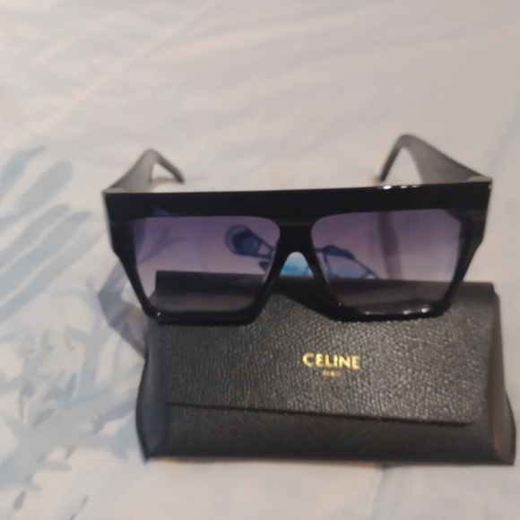Celine Black Sunglasses - Picture 1 of 4